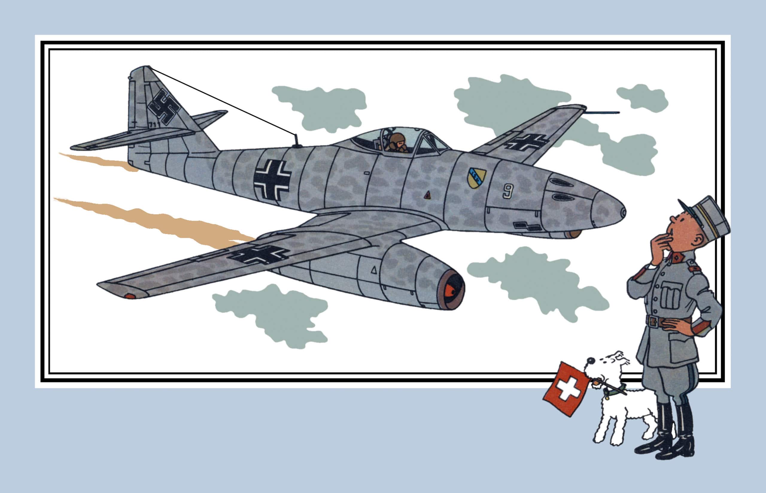 41.  MESSERSCHMITT ME-262 - 1942 - Allemagne